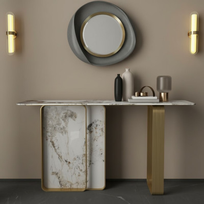 Console tafel Ontwerper houten tafel console consoles meubels