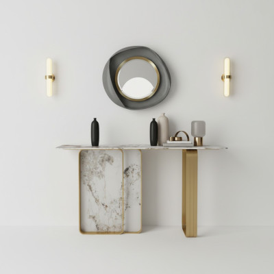Console tafel Ontwerper houten tafel console consoles meubels