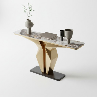 Ontwerp Luxe Console Tafel Console Sideboard Goud Woonkamer Meubels Nieuw