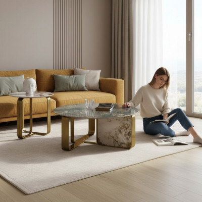 Salontafel Woonkamer Design Meubels Tafel Luxe Bijzettafel Modern