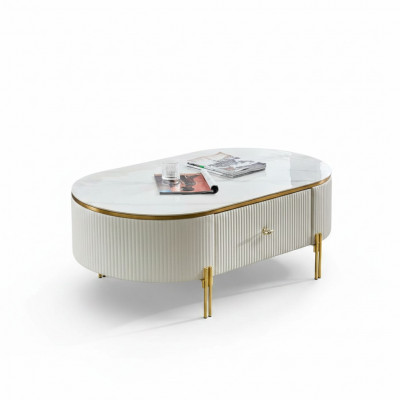 Luxe moderne salontafel tafel design koffietafel woonkamer bijzettafel