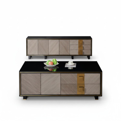 Woonkamerontwerptafels Meubels Luxe Bijzettafel Hout Modern Salontafel