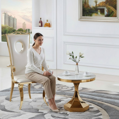 Salontafel Luxe Modern Design Tafel Woonkamer Bijzettafel 60x54