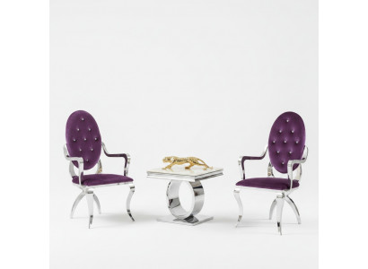 Salontafel Design Stijl Zilver Tafel Woonkamer Moderne Meubels Roestvrij staal