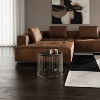 Bijzettafel Tafel Ontwerp Salontafel Woonkamer Ontwerp Modern Roestvrij staal