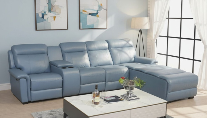 Hoekbank Bank Bank L Vorm Luxe Woonkamer Modern Design Meubels