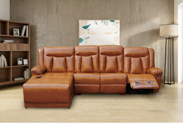 Hoekbank L-vorm Modern Relax Design Hoekbank Bank Bekleding Luxe Nieuw