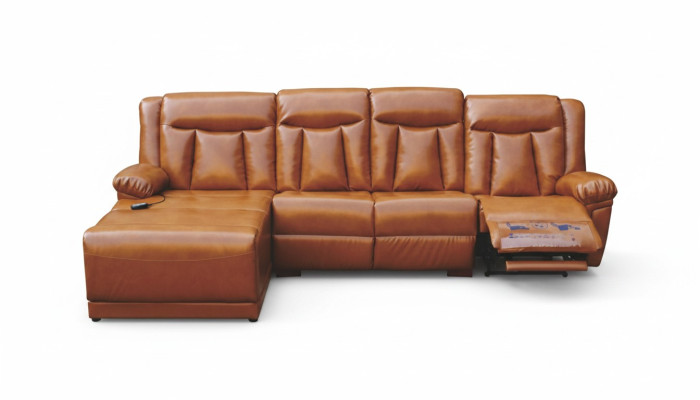 Hoekbank L-vorm Modern Relax Design Hoekbank Bank Bekleding Luxe Nieuw