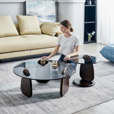 Ronde salontafel koffietafel bijzettafel designer woonkamertafels
