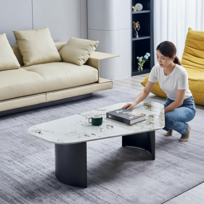 Salontafel Tafel Luxe Design Tafels Koffie Woonkamer Marmer Nieuw
