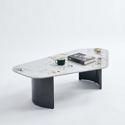 Salontafel Tafel Luxe Design Tafels Koffie Woonkamer Marmer Nieuw