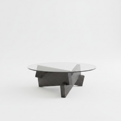Salontafel Design Meubels Luxe Nieuw zwart Modern Woonkamer Hout Glas