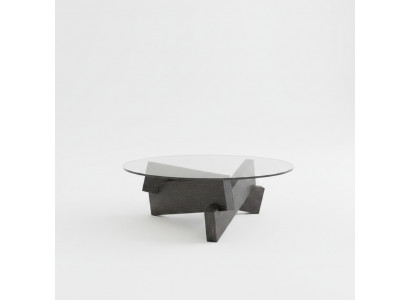 Salontafel Design Meubels Luxe Nieuw zwart Modern Woonkamer Hout Glas