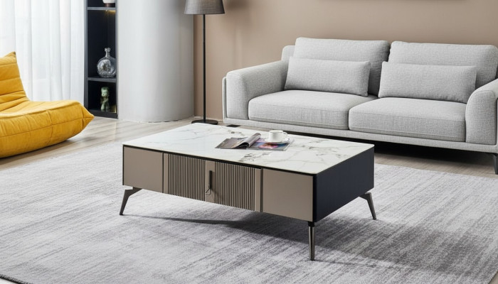 Salontafel Woonkamer Design Meubels Tafel Luxe Bijzettafel Hout Modern