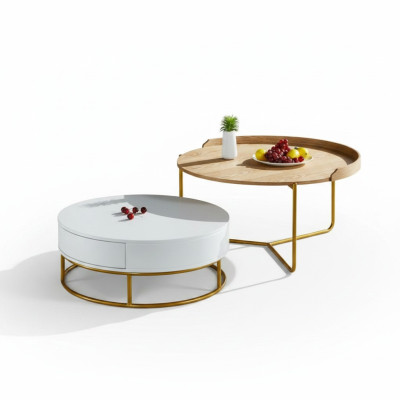 Tafels, salontafels, salontafel, bijzettafel, design woonkamer 2-delig