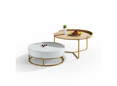 Tafels, salontafels, salontafel, bijzettafel, design woonkamer 2-delig