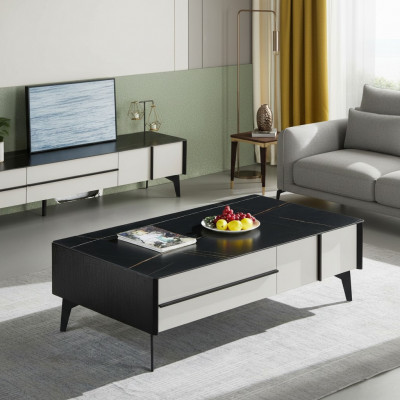 Salontafel Tafel Woonkamer Houten Tafel Designer Luxe Bijzettafel Nieuw