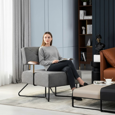 Fauteuil Stoel Bekleding Televisie Textiel Hout Stof Ontwerp Lounge Club Relax
