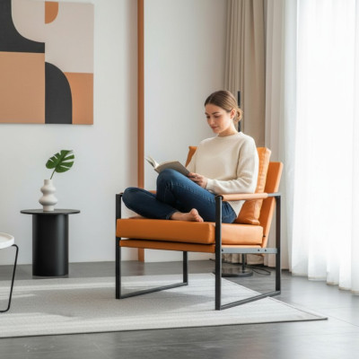 Fauteuil Design Luxe Bekleding Luxe Lounge Club Woonkamer Inrichting