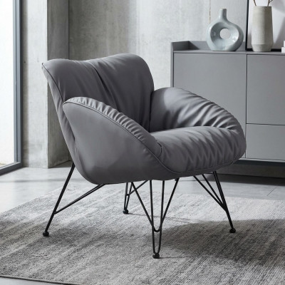 Ontwerpstoel Textiel Luxe Bank 1-zitsbank Bank Relax Lounge Club Gestoffeerd