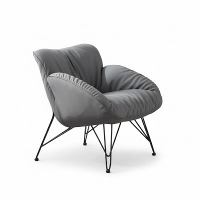 Ontwerpstoel Textiel Luxe Bank 1-zitsbank Bank Relax Lounge Club Gestoffeerd
