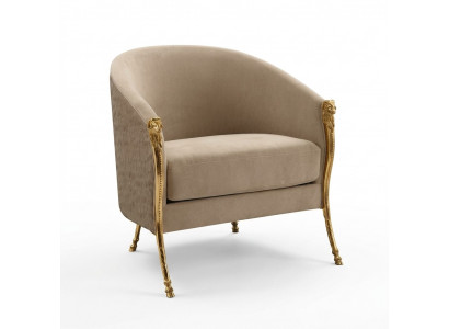 Luxe designer fauteuil lounge club ontspanning woonkamer gestoffeerde bank zits.