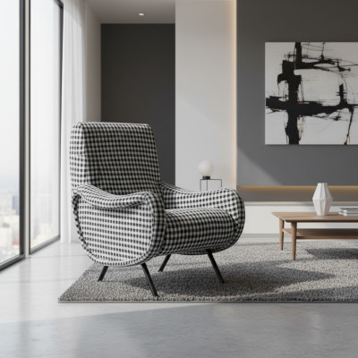 Fauteuil Ontwerp Modern Woonkamer Luxe Gestoffeerde Fauteuil Meubels Ontspanning Club