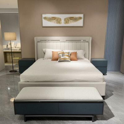 Slaapkamerset Luxe meubels Bed Nachtkastjes Tweepersoonsbed Bedframe