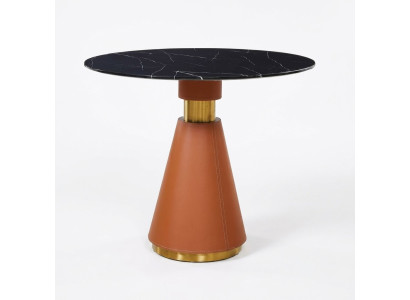 Eettafel Ronde eettafel zwart Ronde tafel Stijl Modern Roestvrij staal Luxe