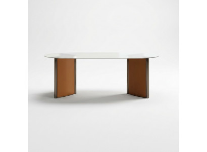 Luxe Moderne Eettafel Eetkamer Stijl Moderne Meubels Ovale Tafels Hout