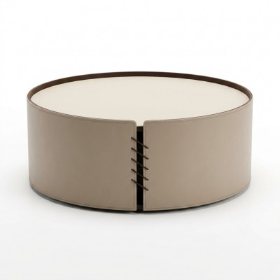 Woonkamer Ronde salontafel groen Luxe design nieuw Materiaal hout
