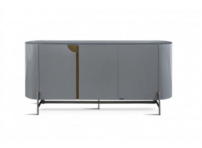Eetkamer dressoir grijs Luxe stijl Modern design Meubels Hout Ladenkast