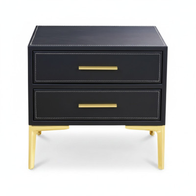 Nachtkastje Luxe zwart Slaapkamer Nieuw Design Meubilair Stijl Modern