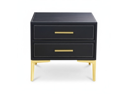 Nachtkastje Luxe zwart Slaapkamer Nieuw Design Meubilair Stijl Modern
