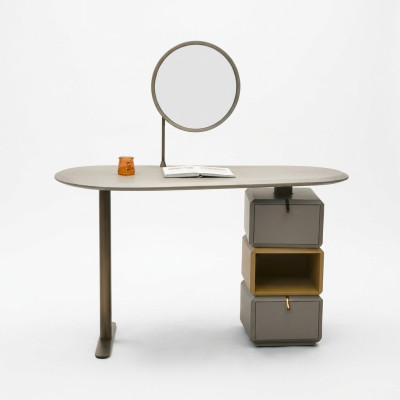 Ontwerp kaptafel met spiegel Luxe slaapkamermeubels 2-delig. Dressoir