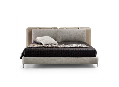 Slaapkamer Groot tweepersoonsbed stijlvol bed Hout Nieuw Luxe Modern