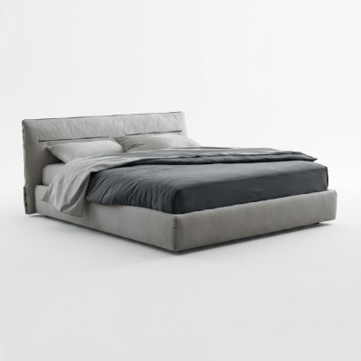 Bed tweepersoonsbed chique grijs bed tweepersoonsbed voor slaapkamer bedden