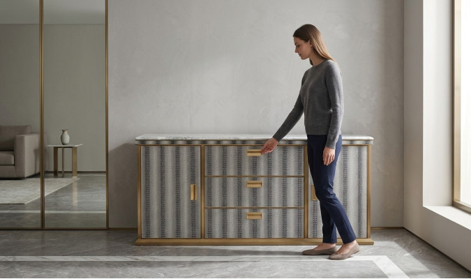 Woonkamer dressoir houten kast meubels luxe nieuw wit modern  Woonkamer dressoir houten kast meubels luxe nieuw wit modern