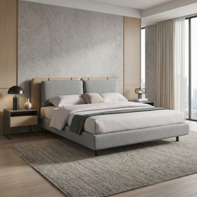 Bed Opvulling Ontwerp Luxe Tweepersoonsbedden Slaapkamer Ontwerp Meubels