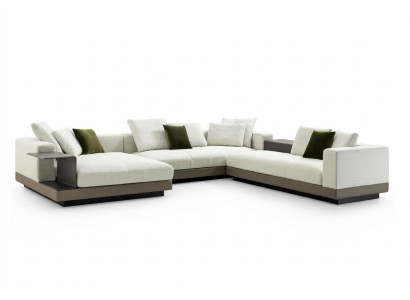 Hoekbank wit U-vorm Luxe Stijl Modern Woonkamerbank Woonlandschap