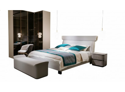 Modern tweepersoonsbed Slaapkamermeubilair Bedframe Bedframe Bedden