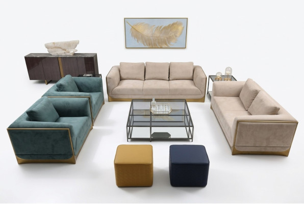Woonkamer bankstel 3+3 zits Modern Set Design Bank Bank Meubels  Woonkamer bankstel 3+3 zits Modern Set Design Bank Meubels