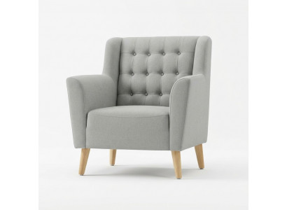 Fauteuil Chesterfield bank bekleding meubels inrichting bankstoel enkelzitter nieuw