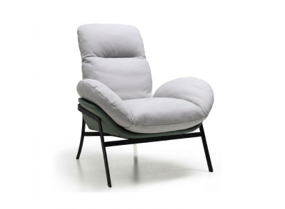 Fauteuil Zitmeubel Design Woonkamer Bekleding Hout Modern Luxe Nieuw