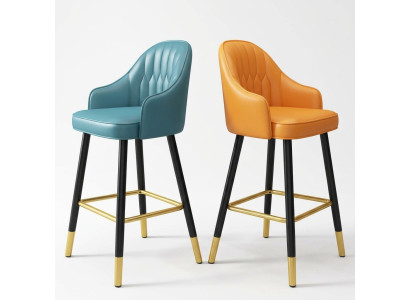 Barkruk Barkruk Stof Ontwerp Barkrukken Bar Kruk Eetkamer Nieuw