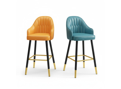 Barstoel barkruk stof Design barkrukken barkruk eetkamerstoelen