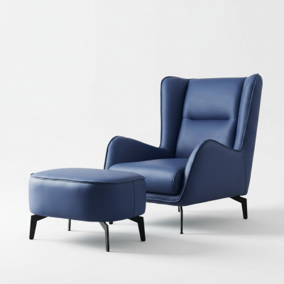 Fauteuil Ontwerp Beklede Meubels Luxe Woonkamer Modern Gestoffeerde Stoel Nieuw