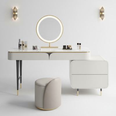 Tafel console spiegel kaptafel slaapkamer consoles luxe nieuw.