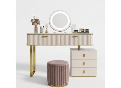 Toilettafel Spiegel Luxe Console Commode Slaapkamer Console Tafel