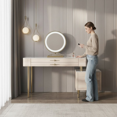 Slaapkamermeubel ontwerp kaptafel moderne console tafel luxe nieuw